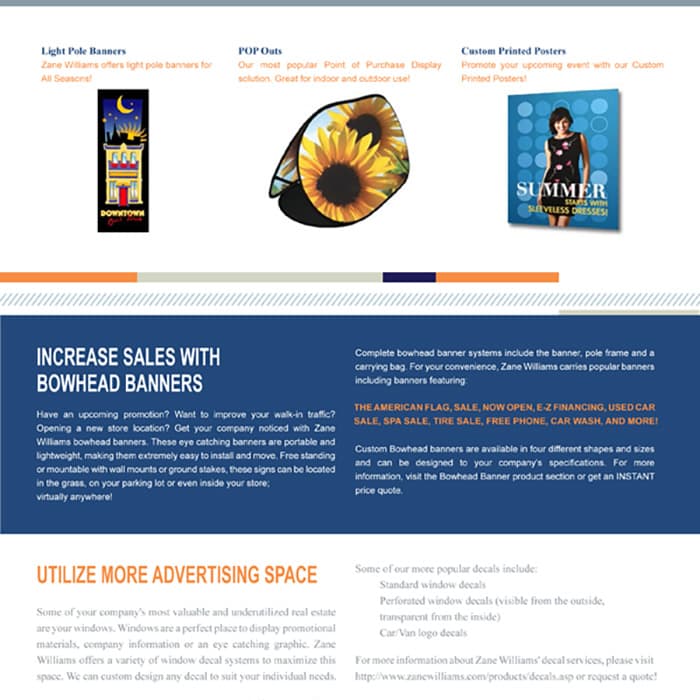 Zane Williams E-Newsletter Template
